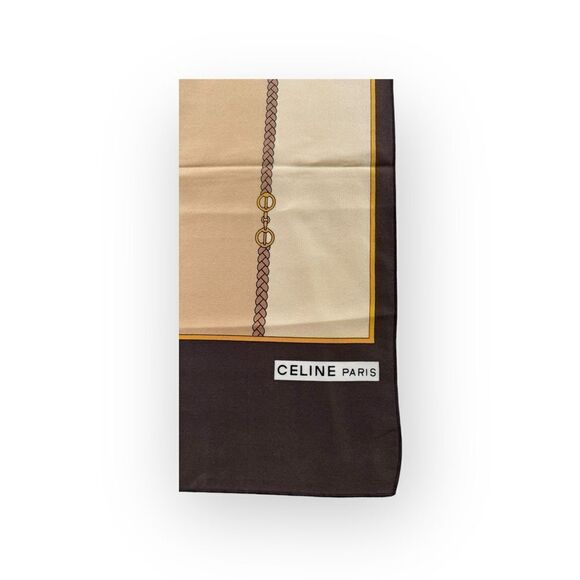 Celine Silk Scarf - Picture 2 of 2